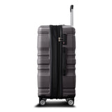 3 Pcs Luggage Set, Expandable ABS Hardshell Suitcases Spinner Wheels with TSA Lock 20''24''28''