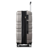 3 Pcs Luggage Set, Expandable ABS Hardshell Suitcases Spinner Wheels with TSA Lock 20''24''28''
