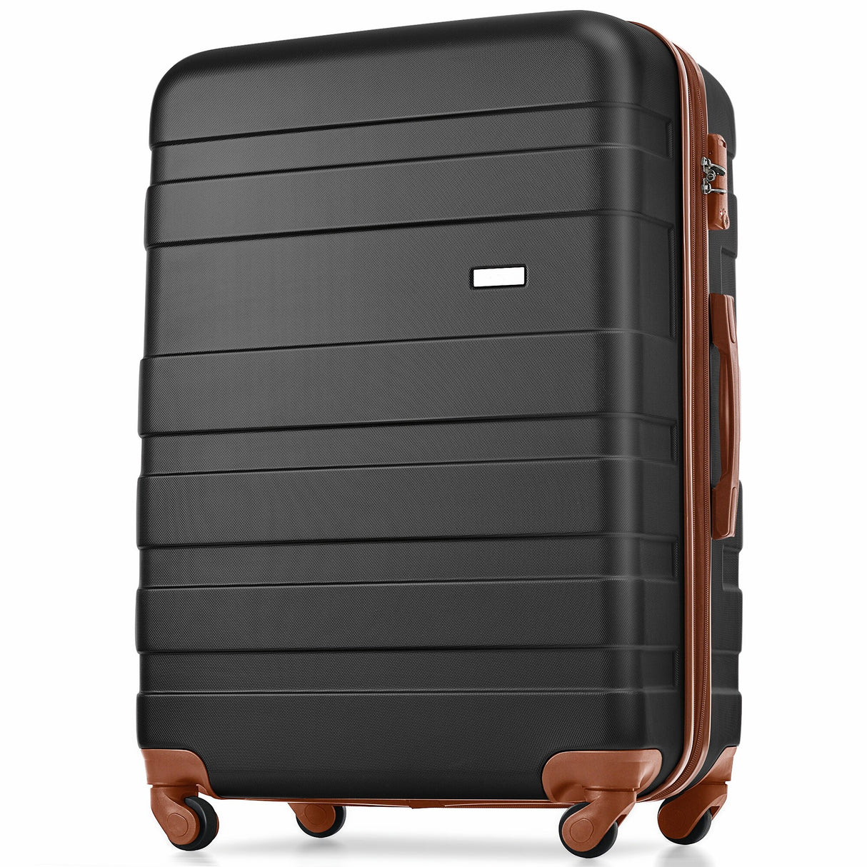 3 Pcs Luggage Set, Expandable ABS Hardshell Suitcases Spinner Wheels with TSA Lock 20''24''28''