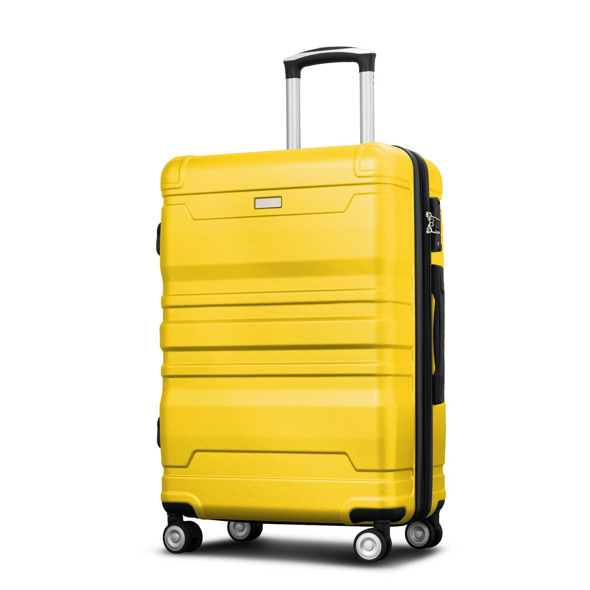 3 Pcs Luggage Set, Expandable ABS Hardshell Suitcases Spinner Wheels with TSA Lock 20''24''28''