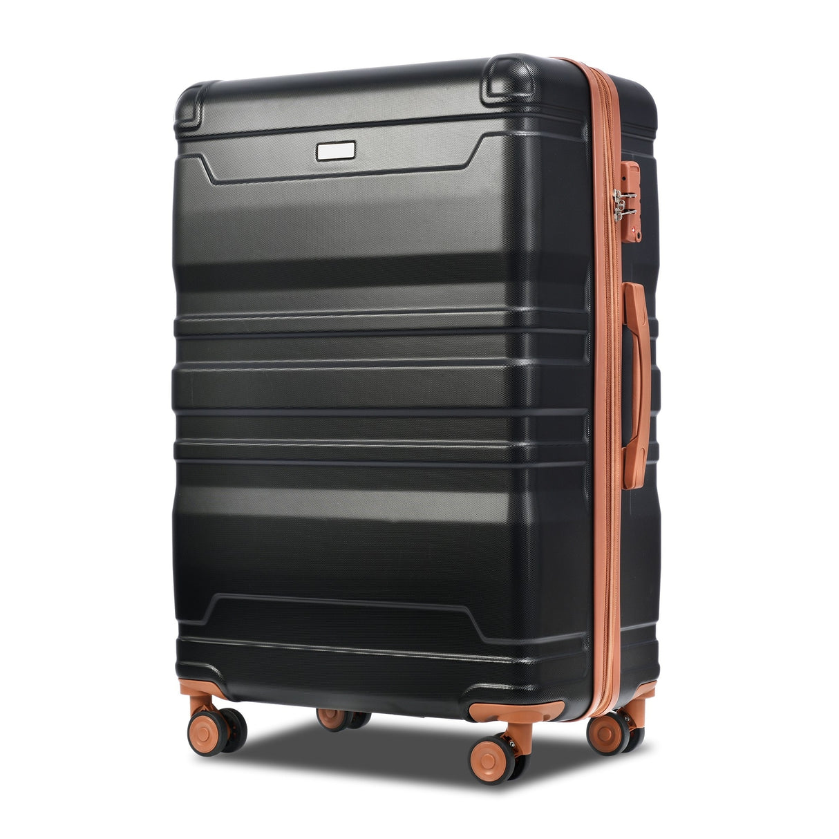 3 Pcs Luggage Set, Expandable ABS Hardshell Suitcases Spinner Wheels with TSA Lock 20''24''28''