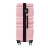 3 Pcs Luggage Set, Expandable ABS Hardshell Suitcases Spinner Wheels with TSA Lock 20''24''28''