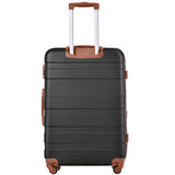 3 Pcs Luggage Set, Expandable ABS Hardshell Suitcases Spinner Wheels with TSA Lock 20''24''28''