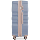 3 Pcs Luggage Set, Expandable ABS Hardshell Suitcases Spinner Wheels with TSA Lock 20''24''28''