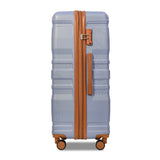 3 Pcs Luggage Set, Expandable ABS Hardshell Suitcases Spinner Wheels with TSA Lock 20''24''28''