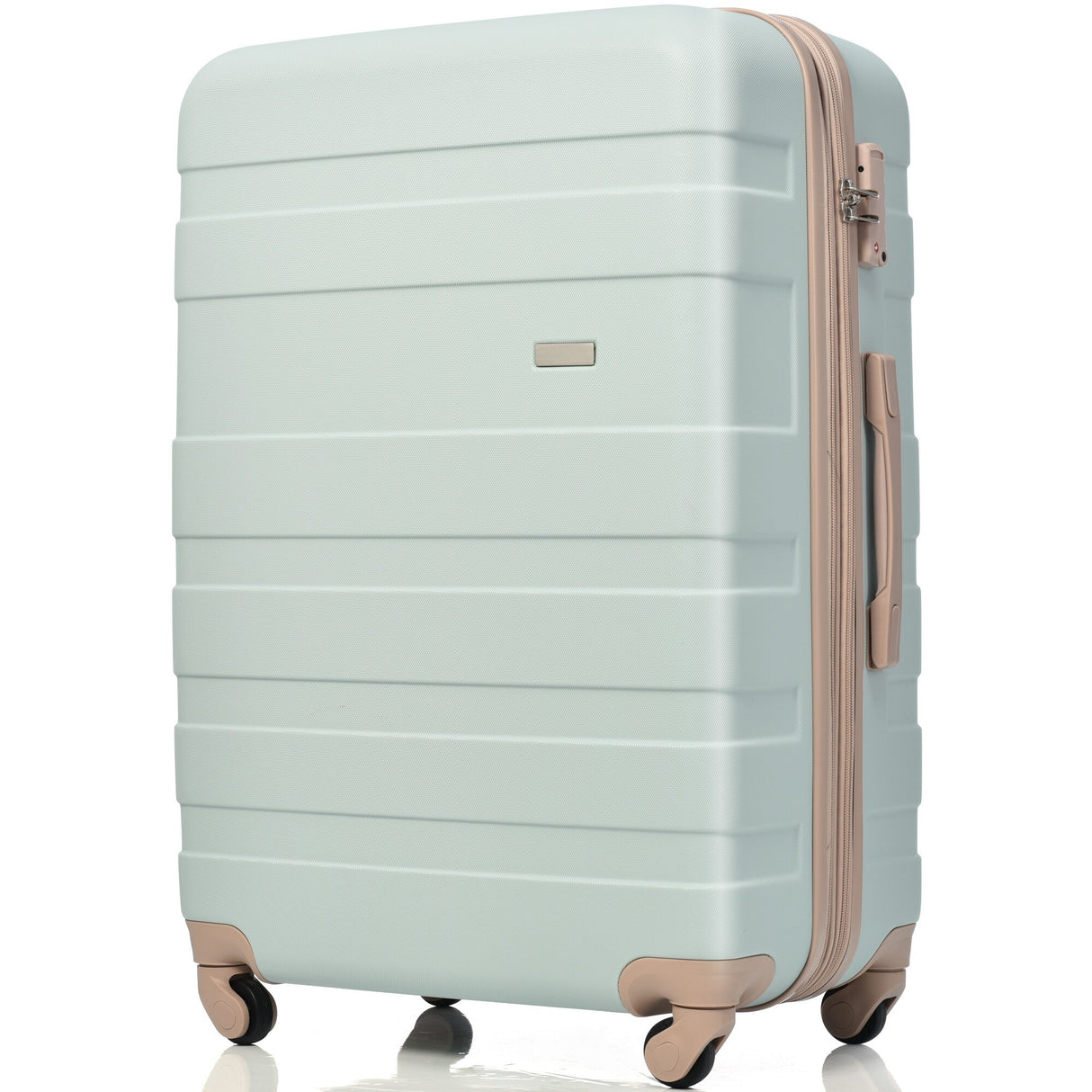 3 Pcs Luggage Set, Expandable ABS Hardshell Suitcases Spinner Wheels with TSA Lock 20''24''28''