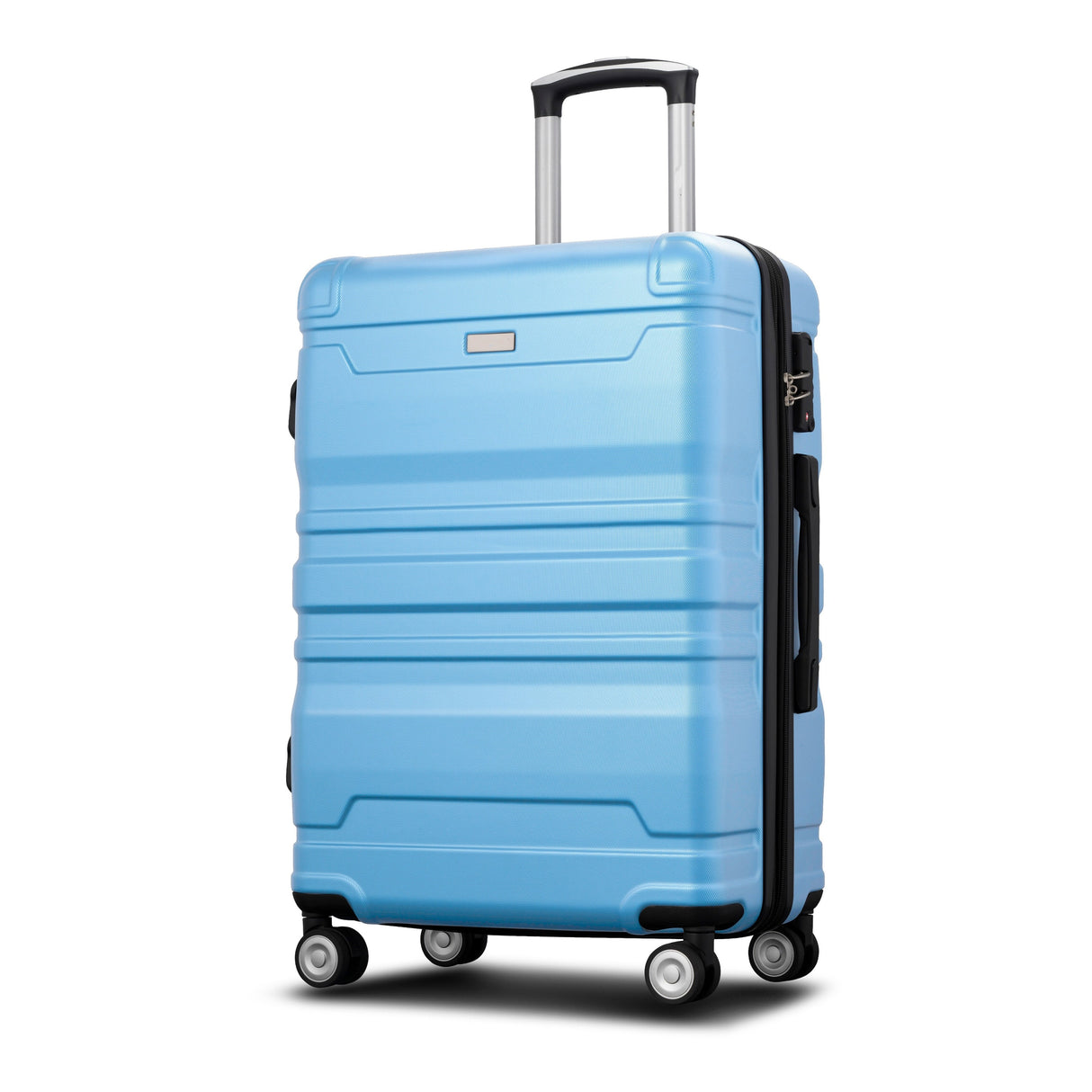 3 Pcs Luggage Set, Expandable ABS Hardshell Suitcases Spinner Wheels with TSA Lock 20''24''28''