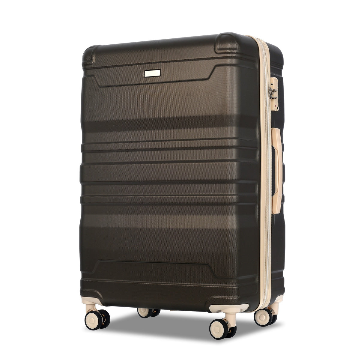3 Pcs Luggage Set, Expandable ABS Hardshell Suitcases Spinner Wheels with TSA Lock 20''24''28''