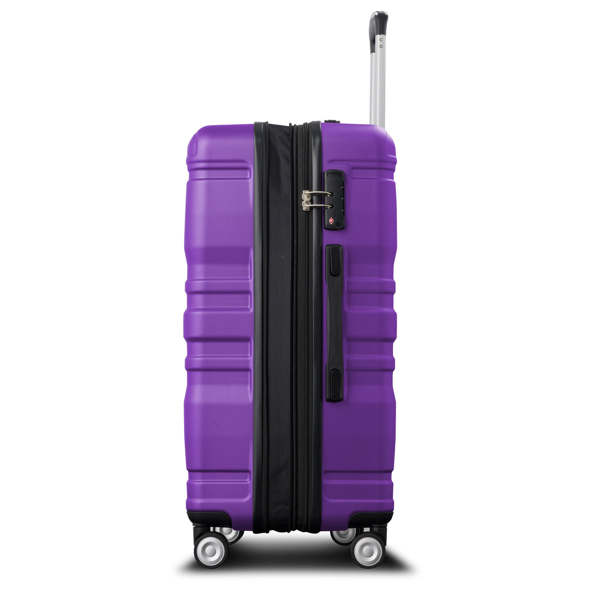 3 Pcs Luggage Set, Expandable ABS Hardshell Suitcases Spinner Wheels with TSA Lock 20''24''28''