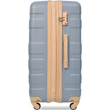 3 Pcs Luggage Set, Expandable ABS Hardshell Suitcases Spinner Wheels with TSA Lock 20''24''28''