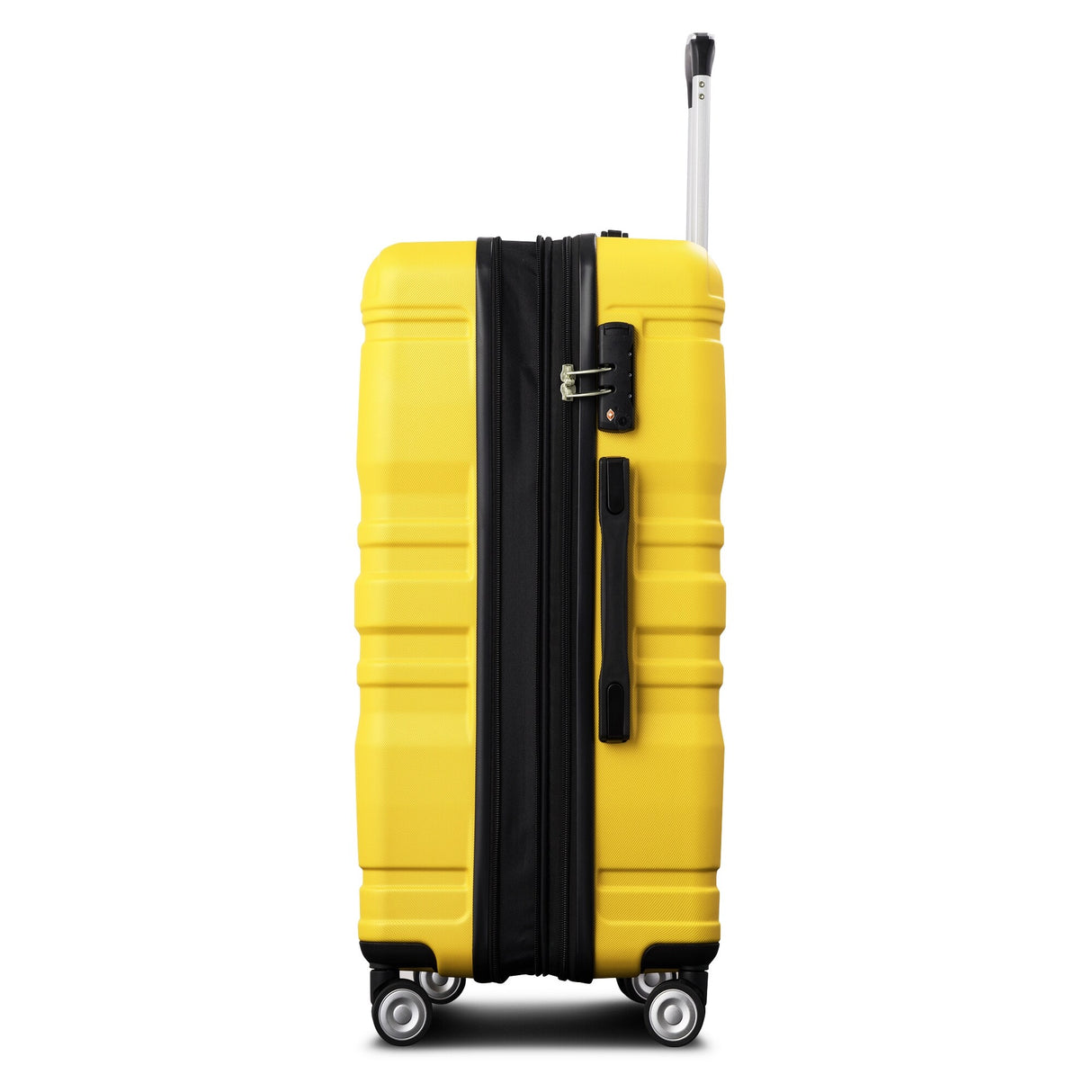 3 Pcs Luggage Set, Expandable ABS Hardshell Suitcases Spinner Wheels with TSA Lock 20''24''28''