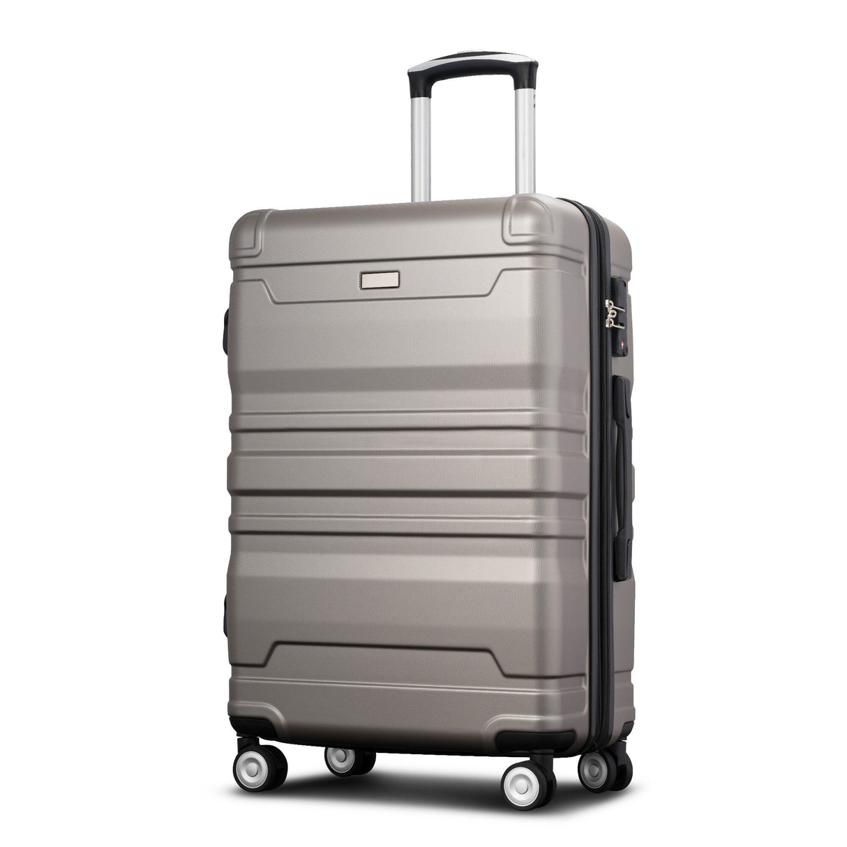 3 Pcs Luggage Set, Expandable ABS Hardshell Suitcases Spinner Wheels with TSA Lock 20''24''28''