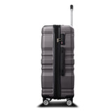 3 Pcs Luggage Set, Expandable ABS Hardshell Suitcases Spinner Wheels with TSA Lock 20''24''28''