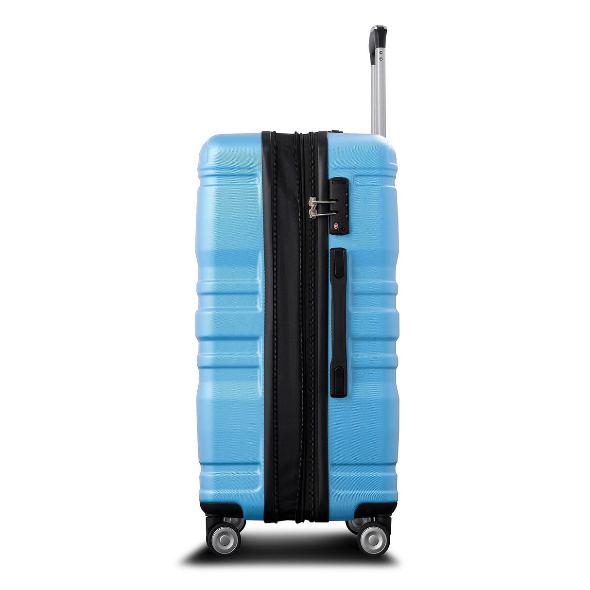 3 Pcs Luggage Set, Expandable ABS Hardshell Suitcases Spinner Wheels with TSA Lock 20''24''28''