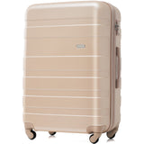 3 Pcs Luggage Set, Expandable ABS Hardshell Suitcases Spinner Wheels with TSA Lock 20''24''28''