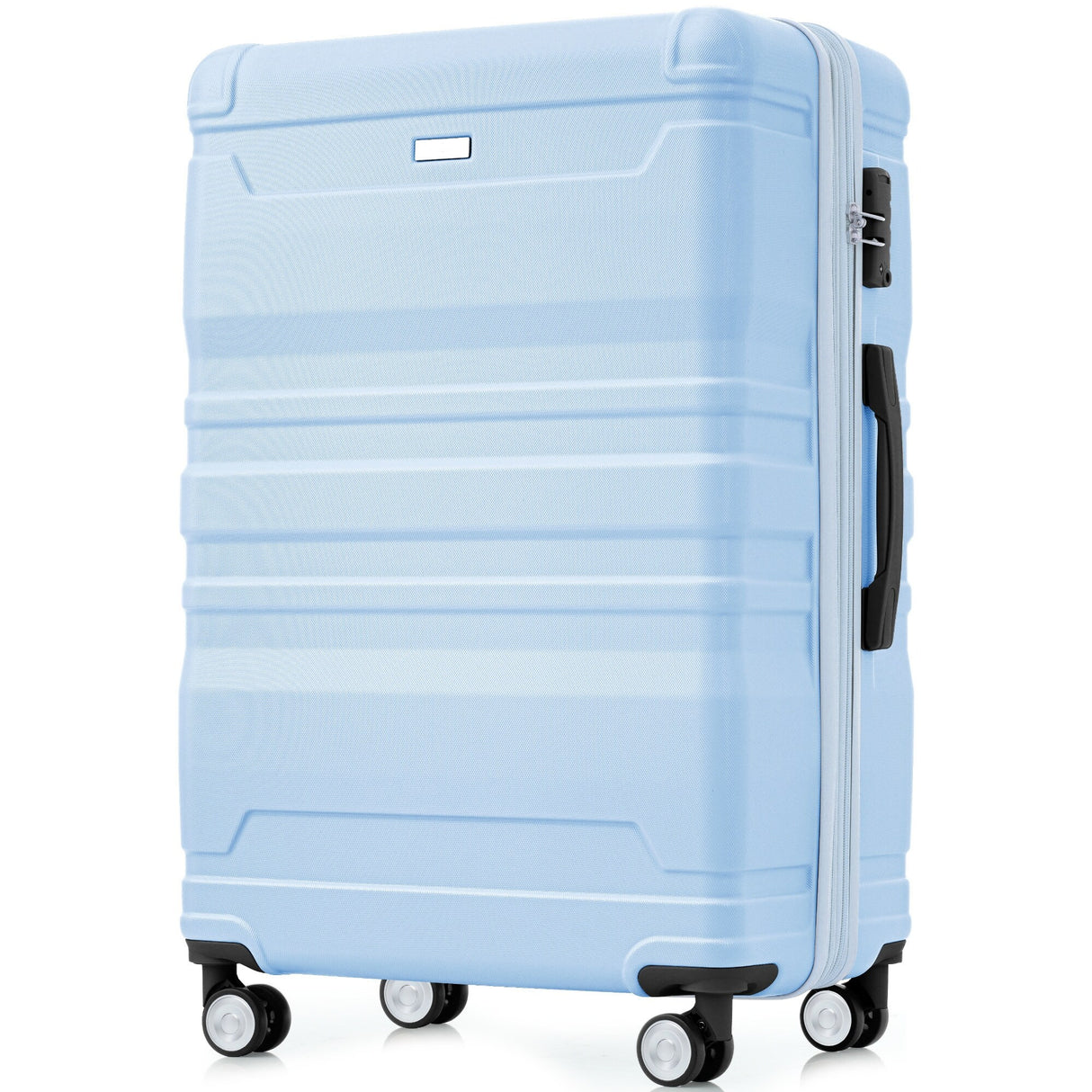 3 Pcs Luggage Set, Expandable ABS Hardshell Suitcases Spinner Wheels with TSA Lock 20''24''28''