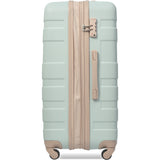 3 Pcs Luggage Set, Expandable ABS Hardshell Suitcases Spinner Wheels with TSA Lock 20''24''28''