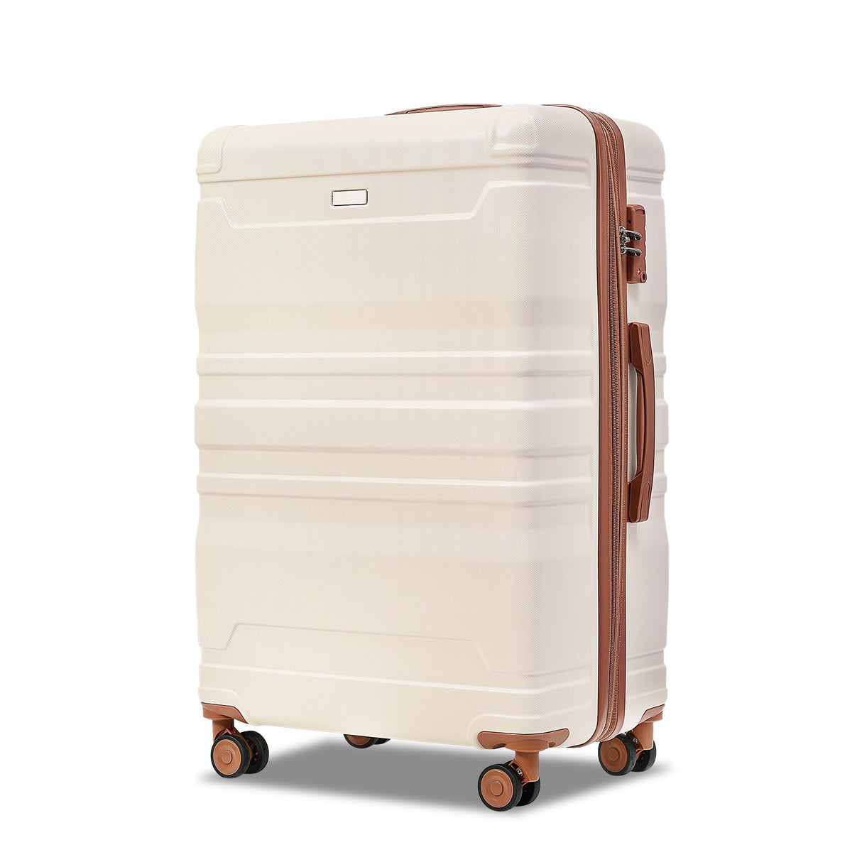 3 Pcs Luggage Set, Expandable ABS Hardshell Suitcases Spinner Wheels with TSA Lock 20''24''28''