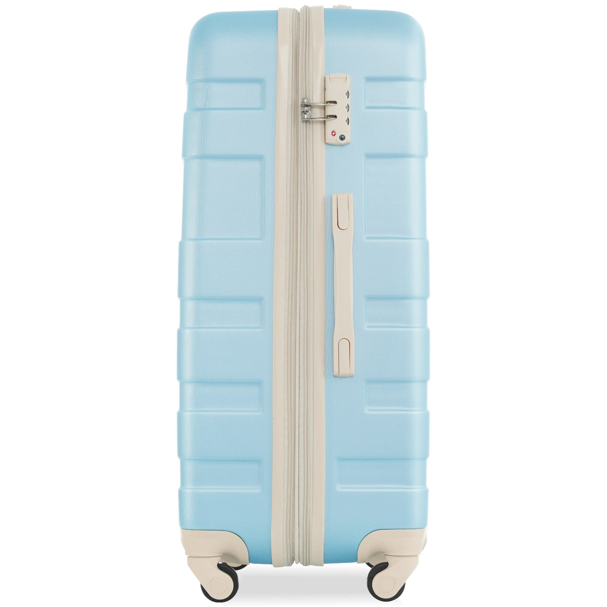 3 Pcs Luggage Set, Expandable ABS Hardshell Suitcases Spinner Wheels with TSA Lock 20''24''28''