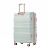 3 Pcs Luggage Set, Expandable ABS Hardshell Suitcases Spinner Wheels with TSA Lock 20''24''28''