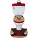 3 Piece Christmas Bathroom Accessory Set Holiday Bath Rugs