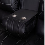 Contemporary Reclining Seating Collection Functional Sectional Sofa Set