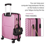 3-Piece Hardshell Luggage Set with TSA Lock - 20", 24", 28