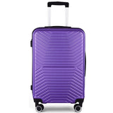 3-Piece Hardshell Luggage Set with TSA Lock - 20", 24", 28