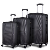3-Piece Hardshell Luggage Set with TSA Lock - 20", 24", 28