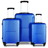 3-Piece Hardshell Luggage Set with TSA Lock - 20", 24", 28