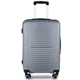 3-Piece Hardshell Luggage Set with TSA Lock - 20", 24", 28