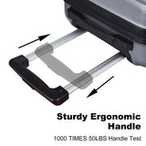 3-Piece Hardshell Luggage Set with TSA Lock - 20", 24", 28