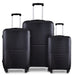 3-Piece Hardshell Luggage Set with TSA Lock - 20", 24", 28