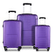 3-Piece Hardshell Luggage Set with TSA Lock - 20", 24", 28