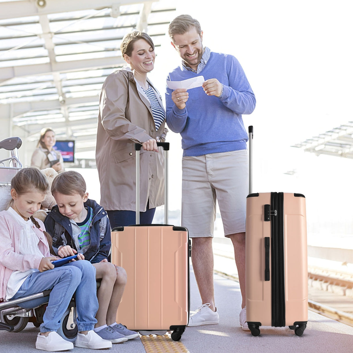 3 Piece Luggage Sets Suitcase/Trunk /Check-in Luggage /Carry-on Luggage