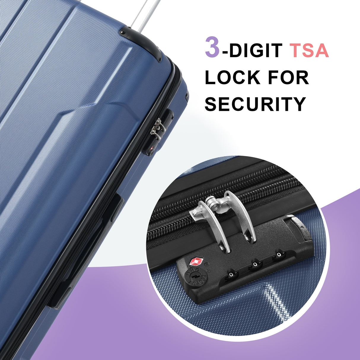 3 Piece Luggage Sets Suitcase/Trunk /Check-in Luggage /Carry-on Luggage