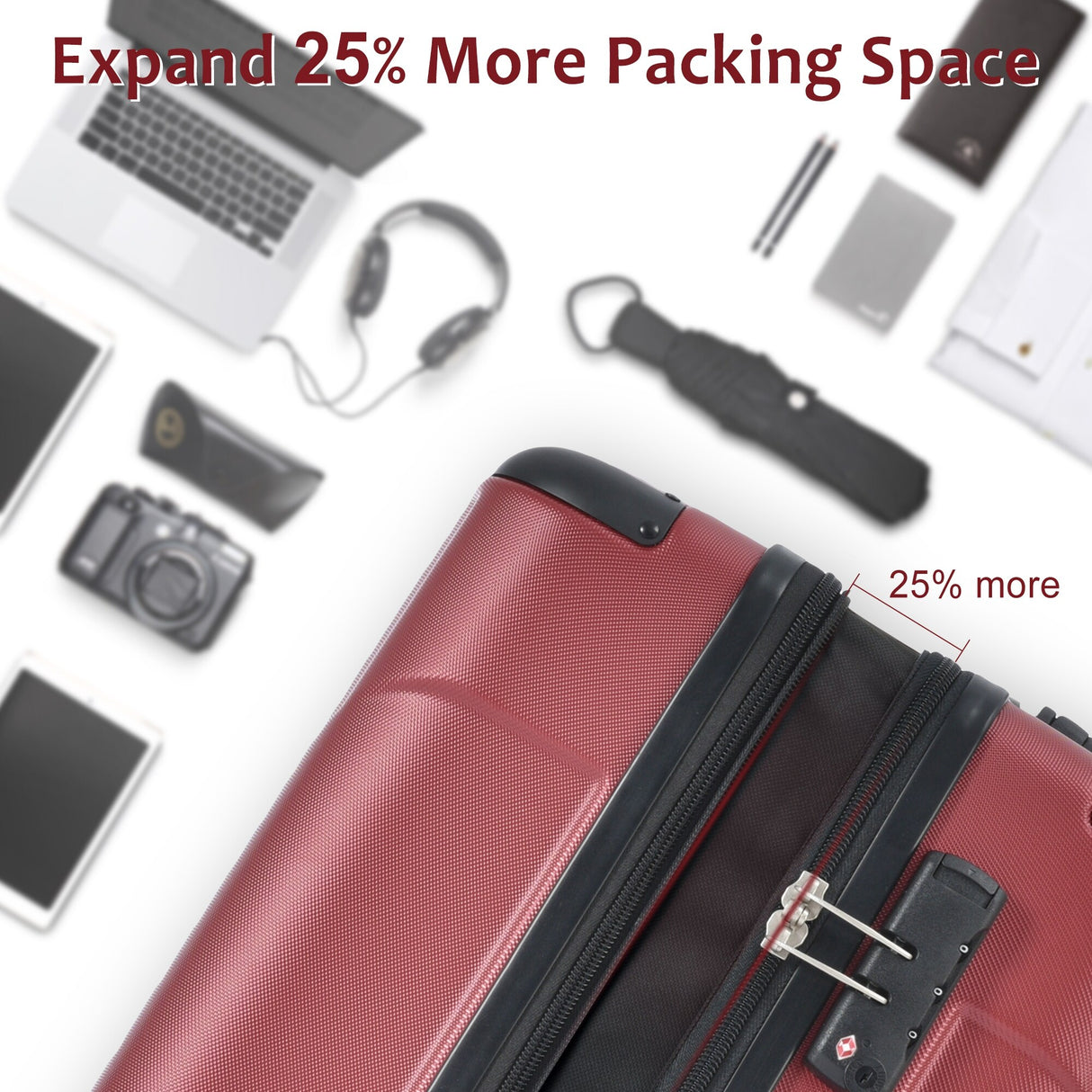 3 Piece Luggage Sets Suitcase/Trunk /Check-in Luggage /Carry-on Luggage