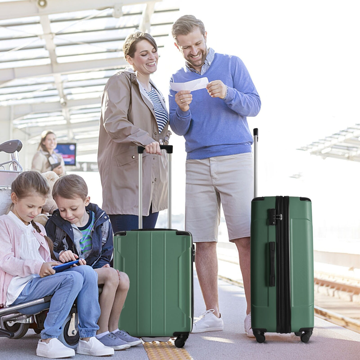 3 Piece Luggage Sets Suitcase/Trunk /Check-in Luggage /Carry-on Luggage