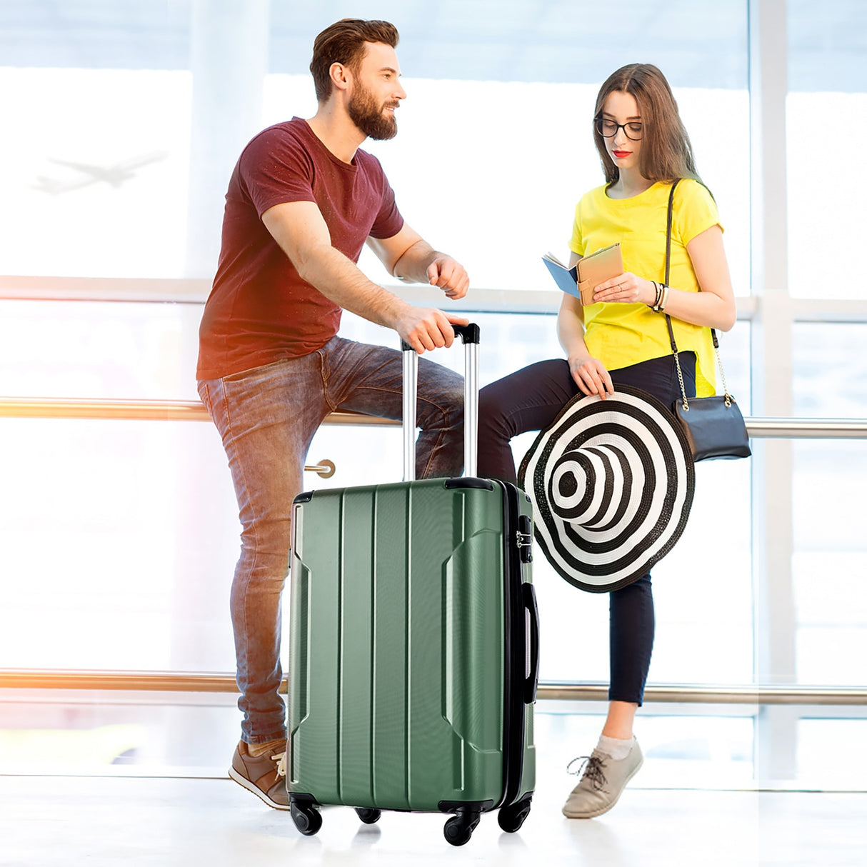 3 Piece Luggage Sets Suitcase/Trunk /Check-in Luggage /Carry-on Luggage