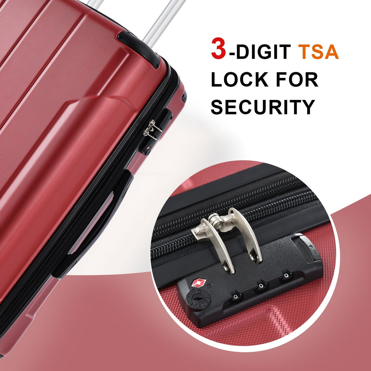 3 Piece Luggage Sets Suitcase/Trunk /Check-in Luggage /Carry-on Luggage