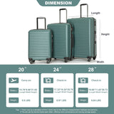 3 Piece Luggage Sets Suitcase/Trunk /Check-in Luggage /Carry-on Luggage