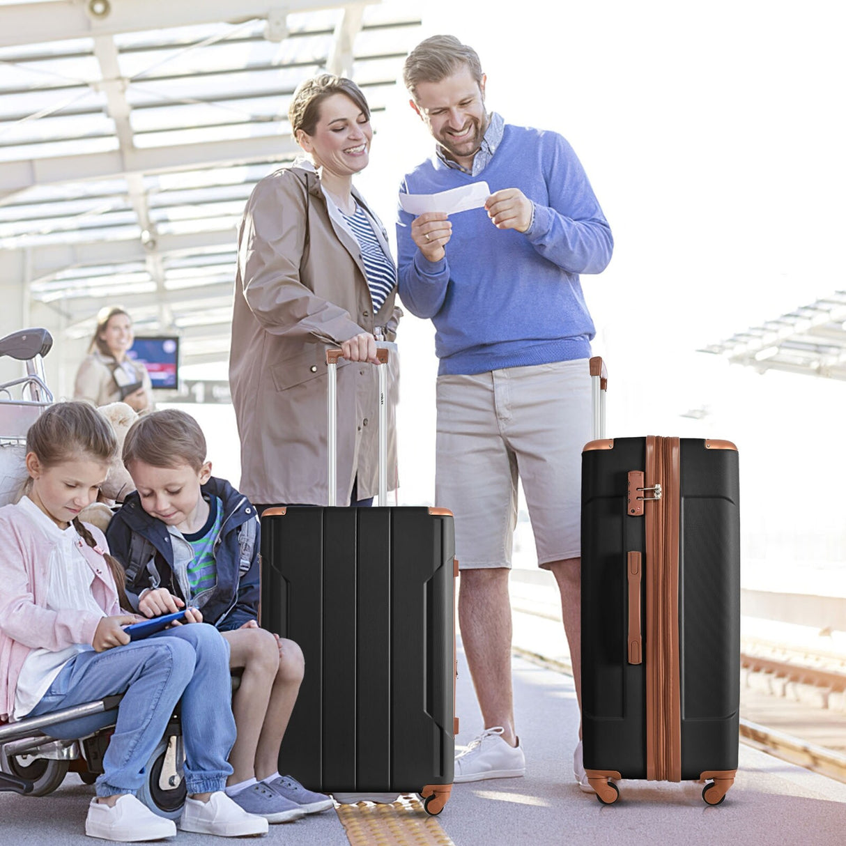 3 Piece Luggage Sets Suitcase/Trunk /Check-in Luggage /Carry-on Luggage