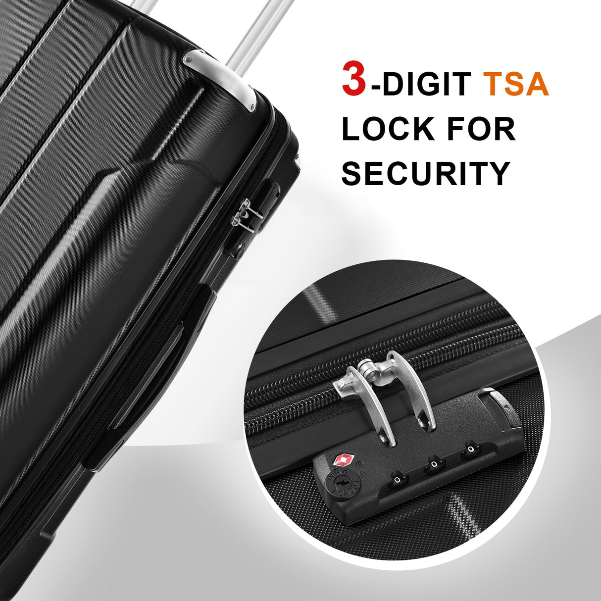 3 Piece Luggage Sets Suitcase/Trunk /Check-in Luggage /Carry-on Luggage