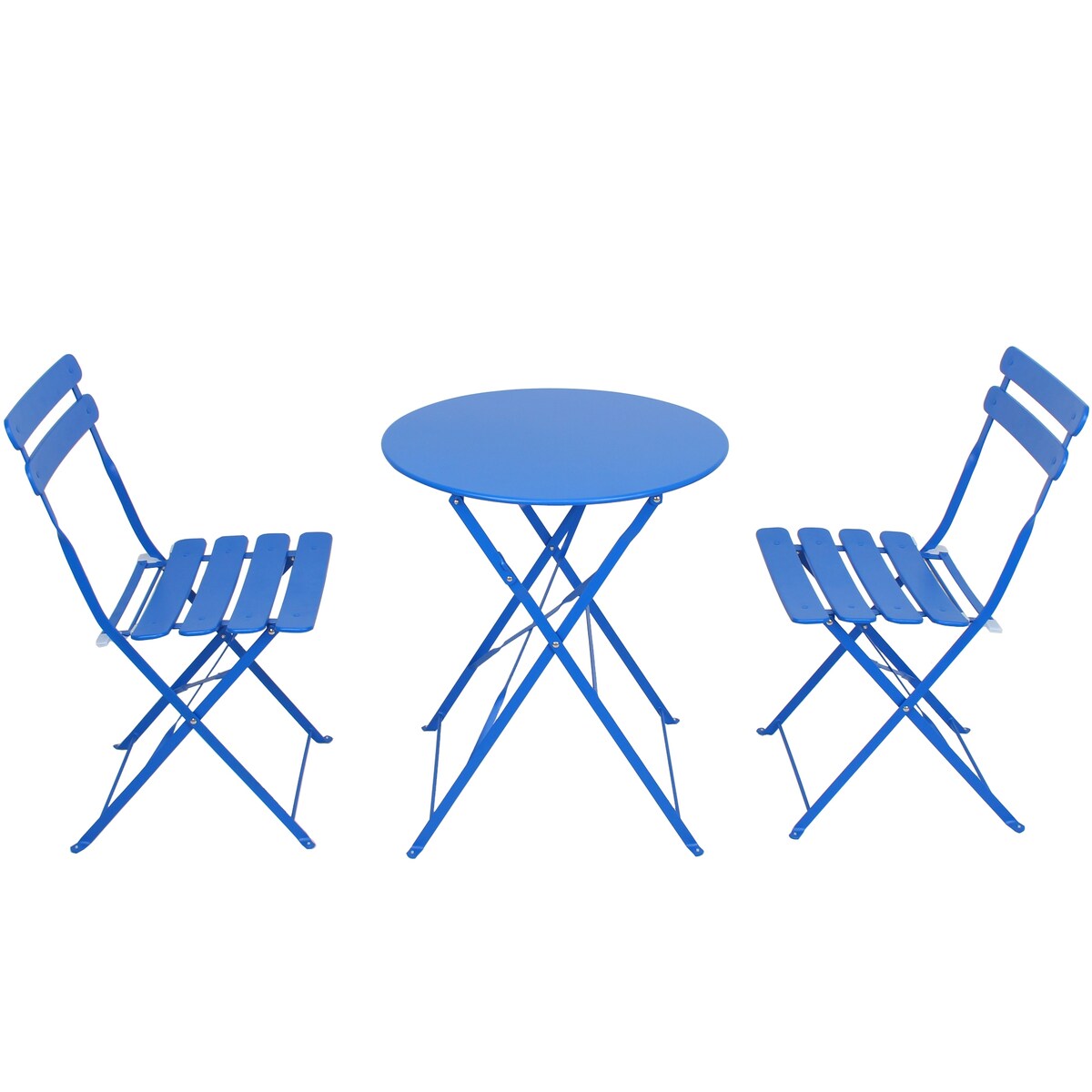 3 Piece Patio Bistro Balcony Chair Table Set