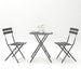 3 Piece Patio Bistro Balcony Chair Table Set