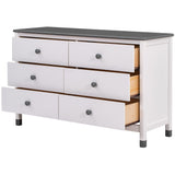 3-Pieces Bedroom Sets Twin Size Platform Bed with Nightstand and Storage Dresser