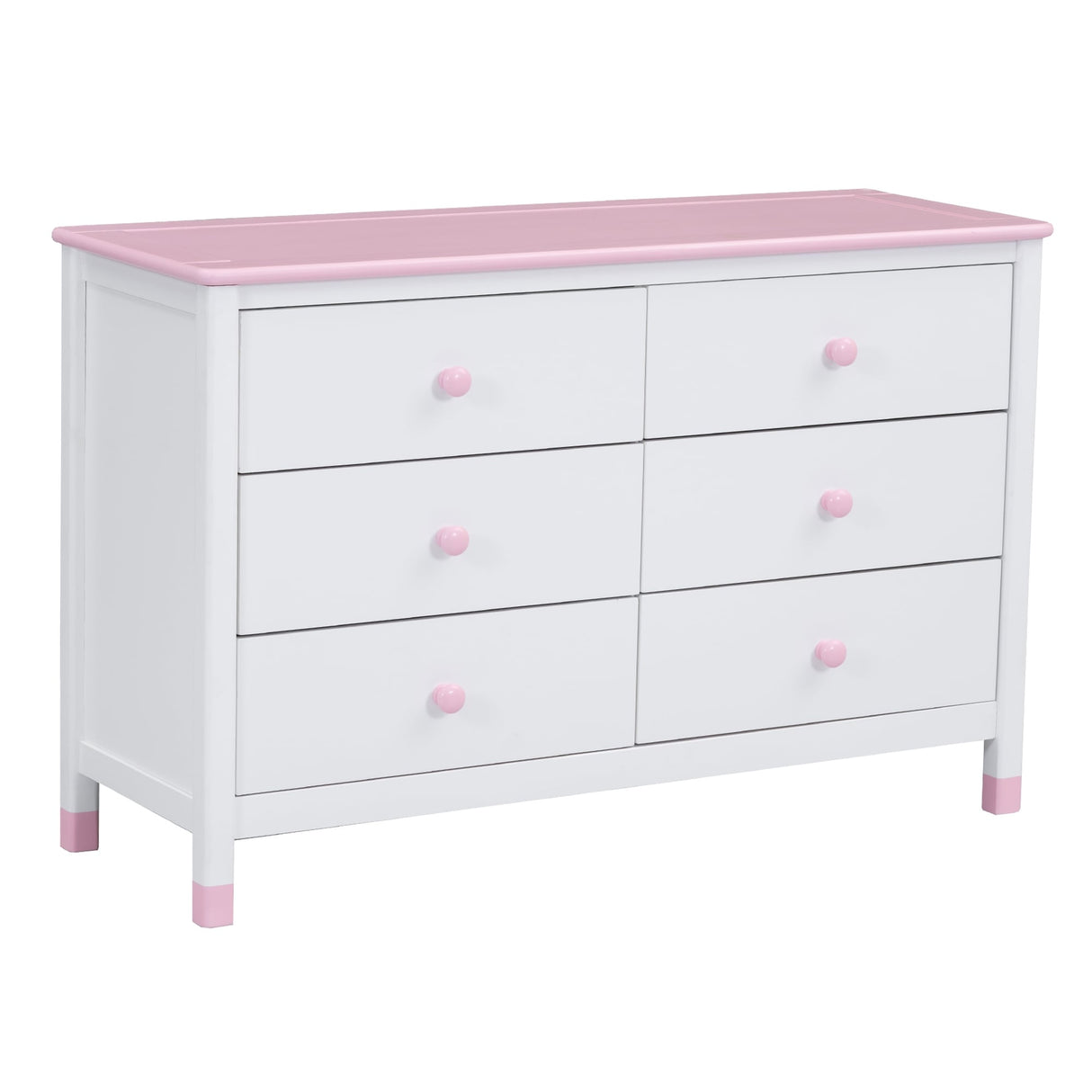 3-Pieces Bedroom Sets Twin Size Platform Bed with Nightstand and Storage Dresser