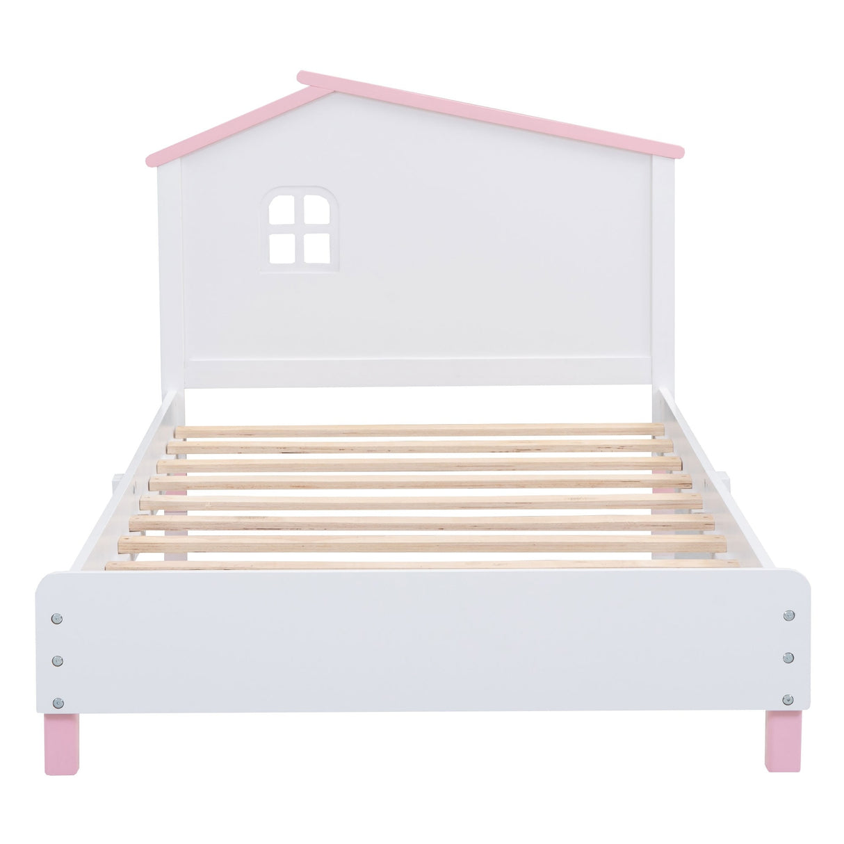 3-Pieces Bedroom Sets Twin Size Platform Bed with Nightstand and Storage Dresser