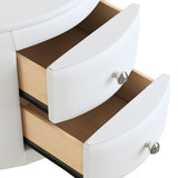 3-Pieces Bedroom Sets With Queen LED Storage Platform Bed and 2 Nightstands