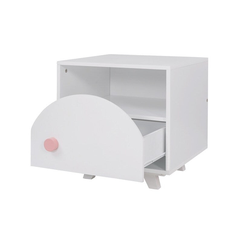 3-Pieces Bedroom Sets with House Bed, Nightstand and Chest,For Kids